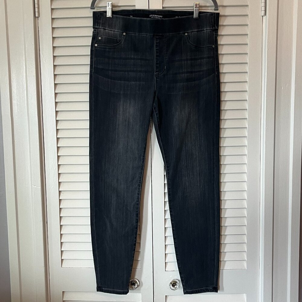 Liverpool Dark Wash Women's Jeggings